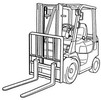 Thumbnail Toyota LPG Forklift Truck Type 7FGF: 7FGF15, 7FGF18, 7FGF20, 7FGF25, 7FGF30, 7FGJ35 Workshop Service Manual