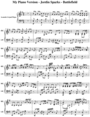 Thumbnail Music Sheet - Jordin Sparks - Battlefield