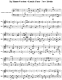 Thumbnail Music Sheet - Linkin Park - New Divide