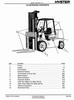 Thumbnail Hyster IC Engined Forklift Truck B024 Series: S6.00XL (S135XL; S135XL2), S7.00XL (S155XL; S155XLS; S155XL2) Spare Parts List Thumbnail Hyster IC Engined Forklift Truck B024 Series: S6.00XL (S135XL; S135XL2), S7.00XL (S155XL; S155XLS; S155XL2) Spare Parts List