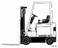 Thumbnail Hyster Forklift Truck D114 Series: E25XM2, E1.50XM (E30XM2), E1.75XM (E35XM2), E2.00XMS (E40XM2S) SN> D114V03842 inc 3719; 3837 Spare Parts List