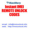 Thumbnail Unlock code for Canada Fido Blackberry 8130 