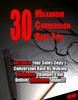Thumbnail 30 Maximum Conversion Rate Tips - New PLR eBook