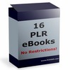 Thumbnail 16 No Restriction PLR eBooks - PLR eBook Package