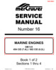 Thumbnail Mercruiser Service Manual Number 16 : Marine Engines GM V-8 