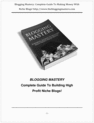Thumbnail  Blogging Mastery
