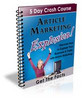 Thumbnail Article Marketing Explosion 5 Day Course (PLR)