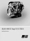 Thumbnail MTU 4R / 6R 1000 EU Stage IV / US TIER 4 Operating Instructions Manual