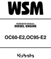 Thumbnail Kubota OC60-E2,OC95-E2 Diesel Engine WSM