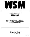 Thumbnail Kubota L3130 L3430 L3830 L4630 L5030 Tractor Service Repair Manual DOWNLOAD