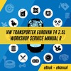 Thumbnail VOLKSWAGEN TRANSPORTER EUROVAN T4 2.5L FULL WORKSHOP MANUAL
