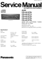 Thumbnail PANASONIC AUDI AUDI CQ-EA1070L CQ-EA1071L CQ-EA1072L CQ-EA10