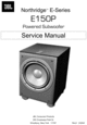 Thumbnail JBL E-Series E150P Powered Subwoofer Service Manual