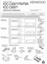 Thumbnail KENWOOD CAR KDC-C469 SERVICE MANUAL