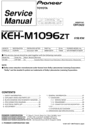Thumbnail PIONEER AM/FM CASSETTE DECK KEH-M1096 SERVICE MANUAL Thumbnail PIONEER AM/FM CASSETTE DECK KEH-M1096 SERVICE MANUAL