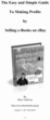 Thumbnail THE EASY AND SIMPLE GUIDE TO MAKING PROFITS BY SELLING EBOOK