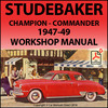 Thumbnail STUDEBAKER Champion, Commander 1947-1949 Shop Manual