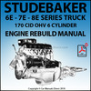 Thumbnail STUDEBAKER 6E, 7E, 8E, 170 OHV 6 Cyl Engine Rebuild Manual Thumbnail STUDEBAKER 6E, 7E, 8E, 170 OHV 6 Cyl Engine Rebuild Manual
