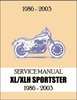 Thumbnail 86-03 Harley Davidson XL XLH Sportster Service Manual 