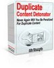 Thumbnail Duplicate Content Detonator