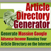 Thumbnail NEW!* Article Directory Generator With MRR*