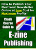 Thumbnail Crash Course Ezine Publishing Thumbnail Crash Course Ezine Publishing