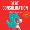 Thumbnail Debt Consolidation - Private Label PLR Articles on Tradebit