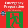 Thumbnail Emergency Preparation - PLR Private Label Rights Articles