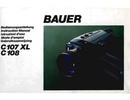 Thumbnail Bauer C 107 & C 108 XL Super 8 Camera Instruction Manual