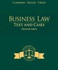 Thumbnail Business Law Text and Cases 13th edition