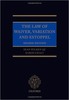 Thumbnail The Law of Waiver, Variation and Estoppel
