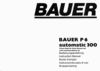 Thumbnail Bauer P6 automatic 300 francais deutsch english espanol svenska