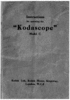 Thumbnail Kodascope model C english