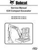Thumbnail Bobcat E35 Compact Excavator A93K, AC2P Service Manual