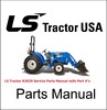 Thumbnail LS Tractor R3039 Service Parts Manual with Part #s