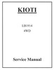 Thumbnail Kioti Tractor LB1914 Service Repair Overhaul Maintenance Man