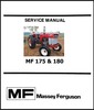 Thumbnail MF Massey Ferguson Tractor 175 180 Shop Service Repair Manua