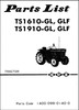 Thumbnail Iseki TS1610 4WD TRACTOR SERVICE PARTS MANUAL