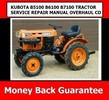 Thumbnail KUBOTA B5100 B6100 B7100 TRACTOR SERVICE REPAIR MANUAL OVERH Thumbnail KUBOTA B5100 B6100 B7100 TRACTOR SERVICE REPAIR MANUAL OVERH