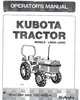 Thumbnail Kubota L2600 L3000 Tractor Operator Maintenance Manual