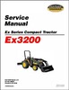 Thumbnail Cub Cadet Yanmar Dealer Service Workshop Manual Set Model EX3200 -- 3 Manuals