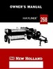 Thumbnail New Holland 268 Baler Hayliner Operators Owners Book Guide M