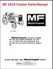 Thumbnail MASSEY FERGUSON MF1010 MF1020 Tractor SERVICE Parts Manual 2 Thumbnail MASSEY FERGUSON MF1010 MF1020 Tractor SERVICE Parts Manual 2