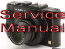 Thumbnail Panasonic Lumix DMC-LX7 Series Service Manual Repair Guide