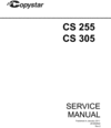 Thumbnail Copystar CS 255 CS 305 Service Manual Thumbnail Copystar CS 255 CS 305 Service Manual
