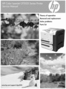 Thumbnail HP Color Laserjet CP3525 parts and service manual