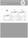 Thumbnail HP Color LaserJet CP6015 Printer Parts and Service Manual