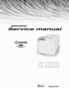 Thumbnail Kyocera Mita FS-1800/N FS-3800/N service manual