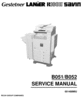 Thumbnail Ricoh Copier B051-B052 Aficio 1224C,1232C Parts & Service Thumbnail Ricoh Copier B051-B052 Aficio 1224C,1232C Parts & Service
