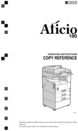 Thumbnail RICOH AFICIO 180 Users Manual